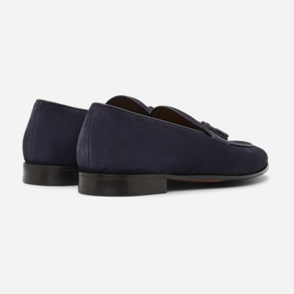 Verona Tassel Loafer - Camoscio Seda Marino