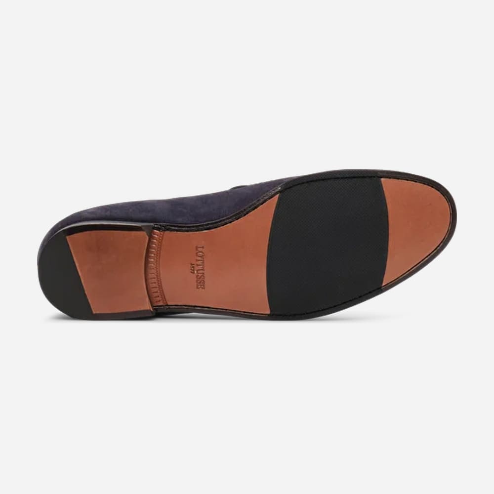 Verona Tassel Loafer - Camoscio Seda Marino