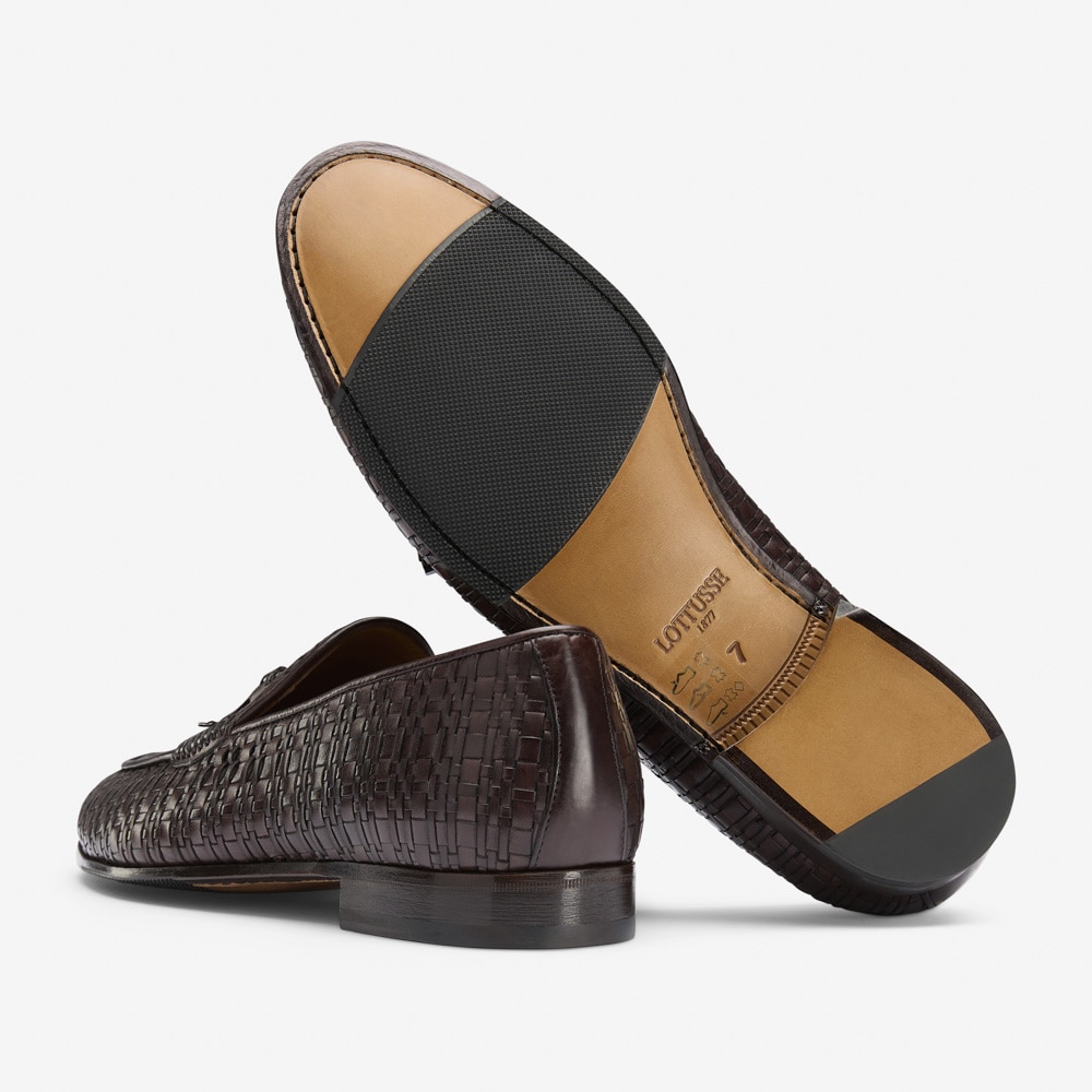 Verona Tassel Loafer Braided - Pasaquas Moka