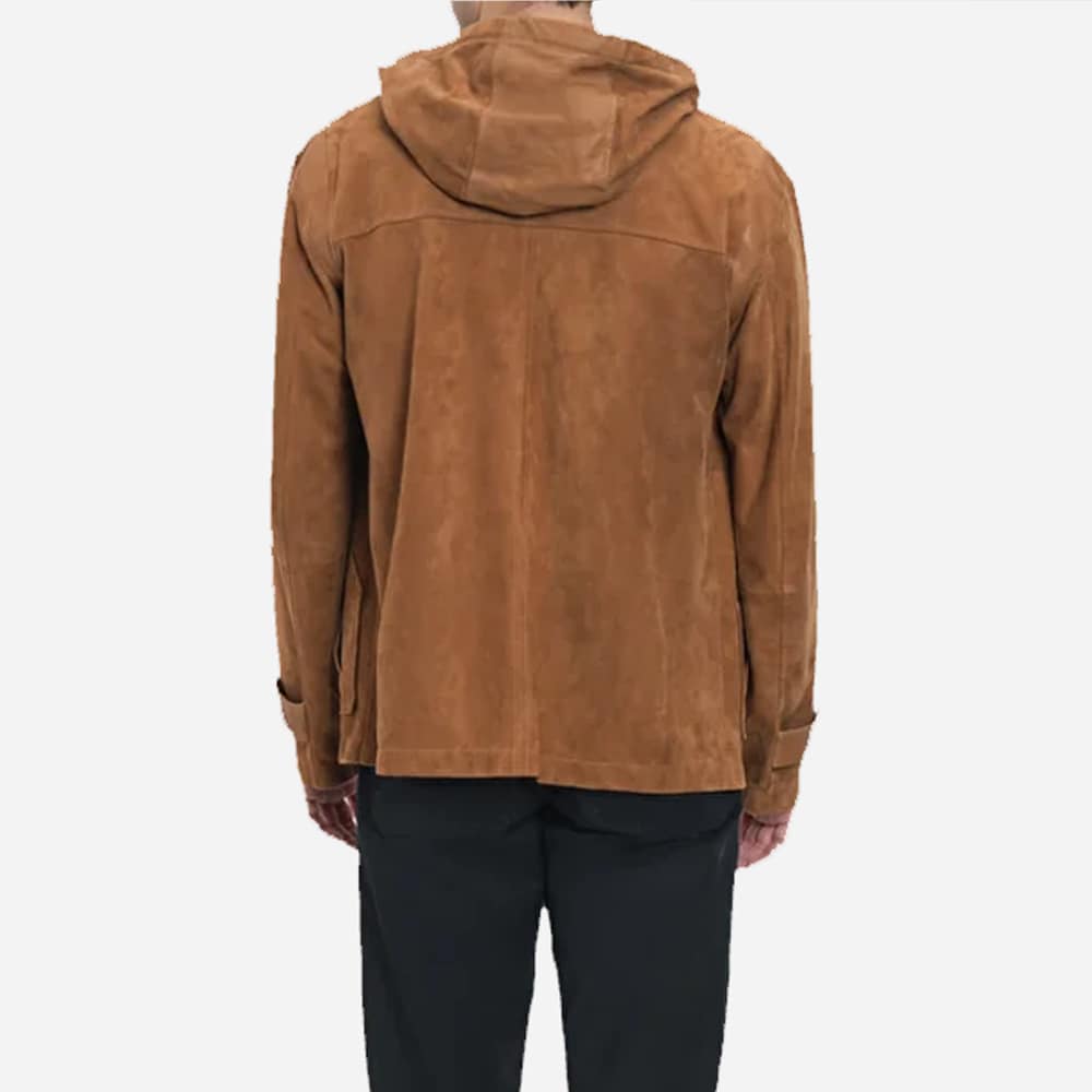 Boston Suede Jacket - Sueddeoil Camel