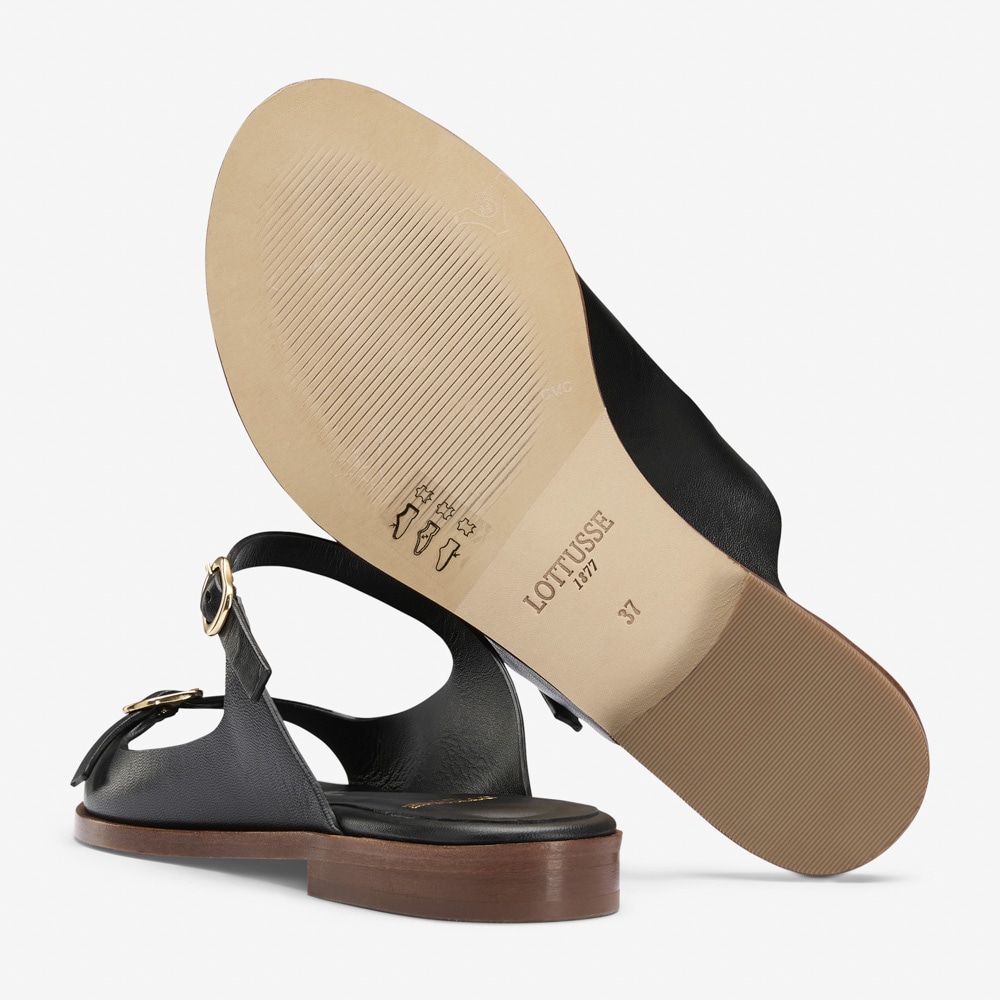 Nylo Sandal - Tibet Negro