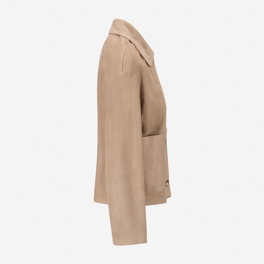 Berlin Suede Jacket - Suedde Topo