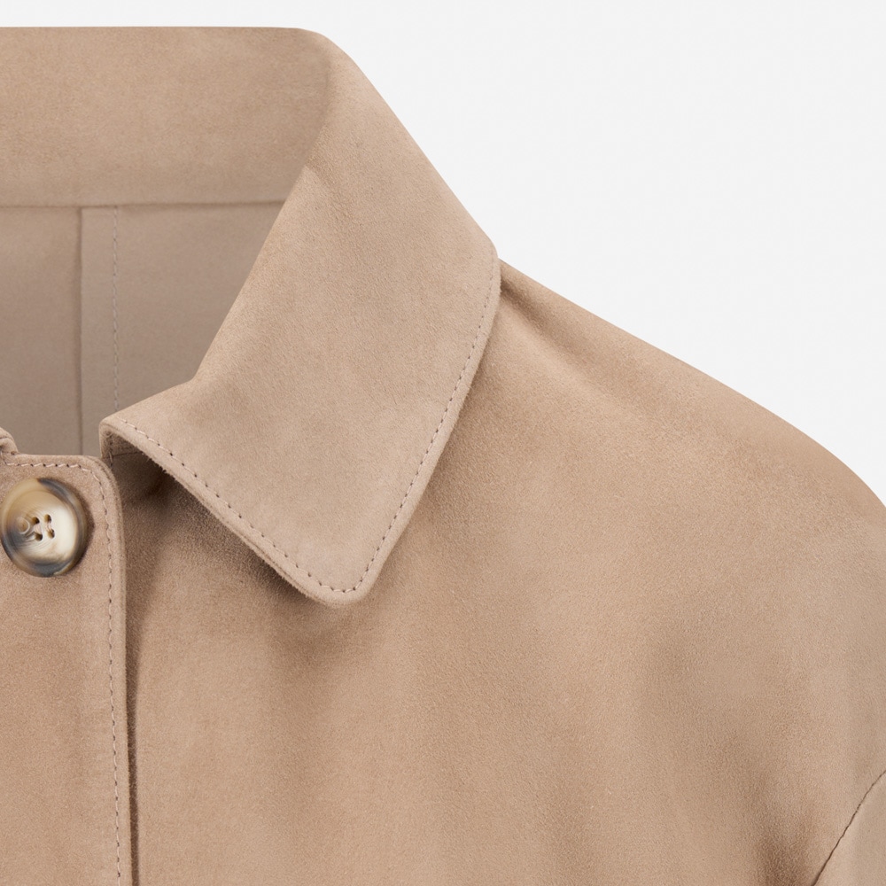 Berlin Suede Jacket - Suedde Topo