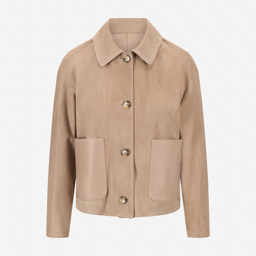 Berlin Suede Jacket - Suedde Topo