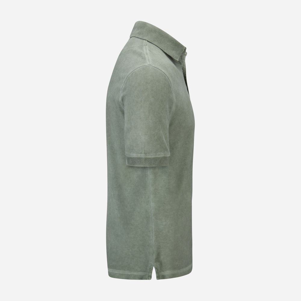 Torrebruna Washed Piquet - Verde Militare
