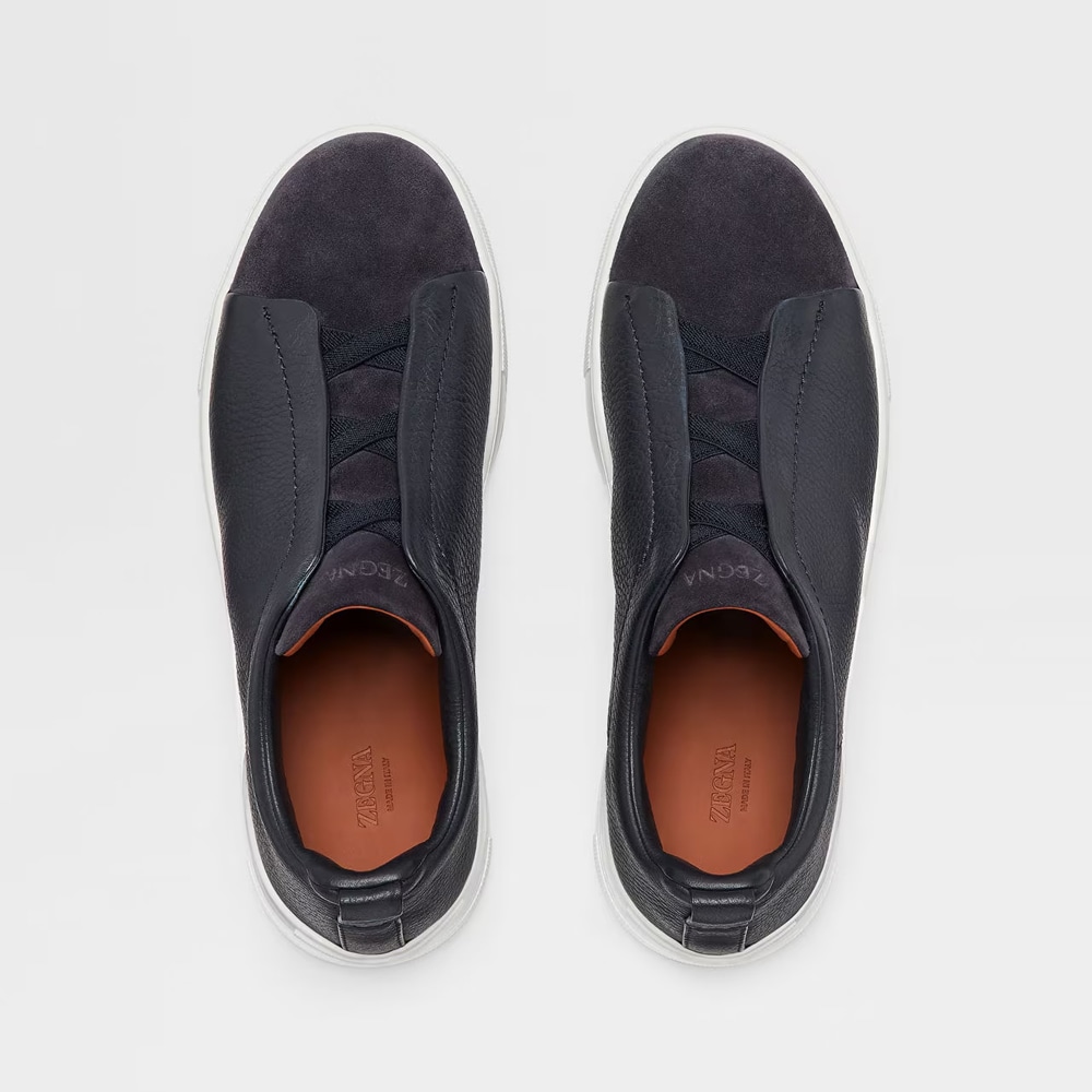 Triple Stitch - Navy Blue