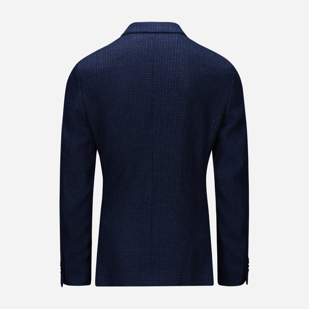 Formal Jacket Blue Navy Check