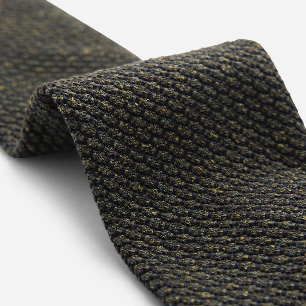 Tie Granadine Bottonato - Tundra