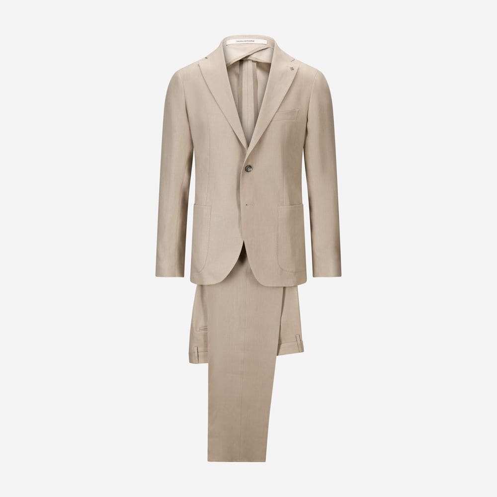 Linen Suit - Tortora