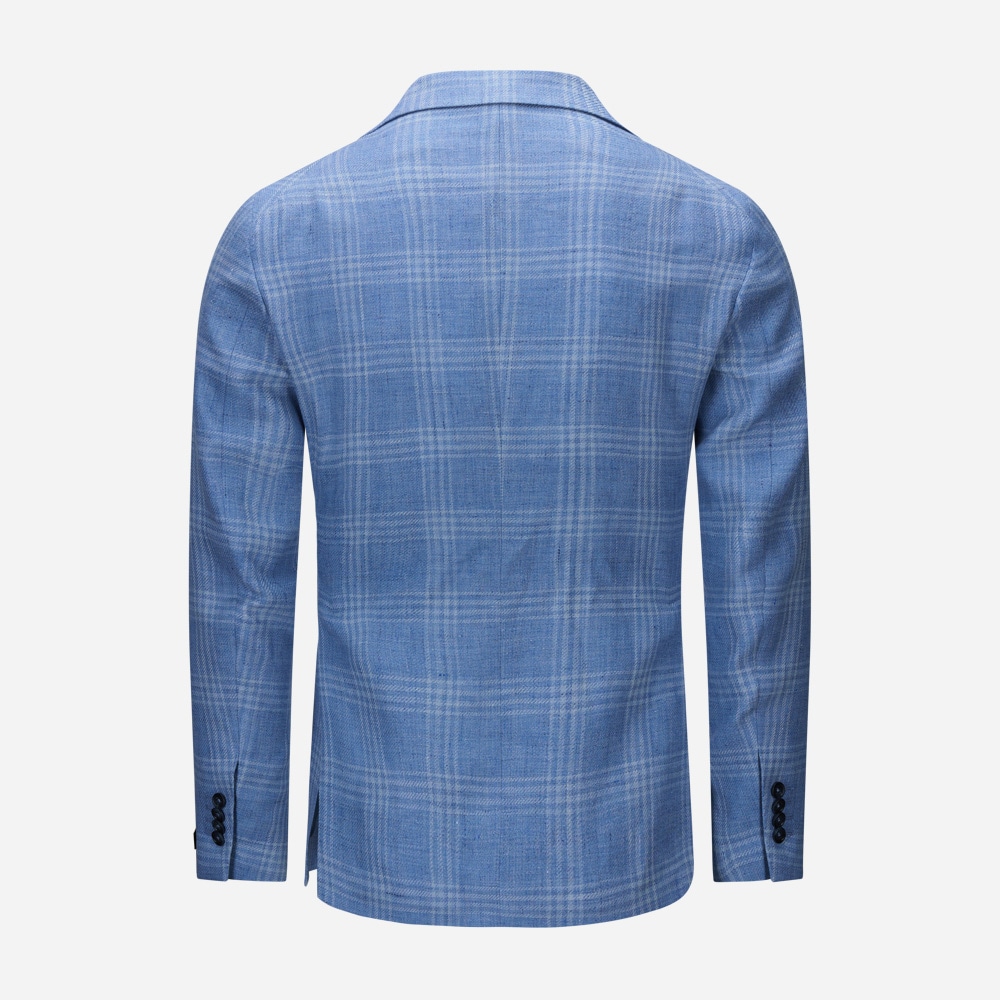 Montecarlo Jacket - Azzurro Blue Check