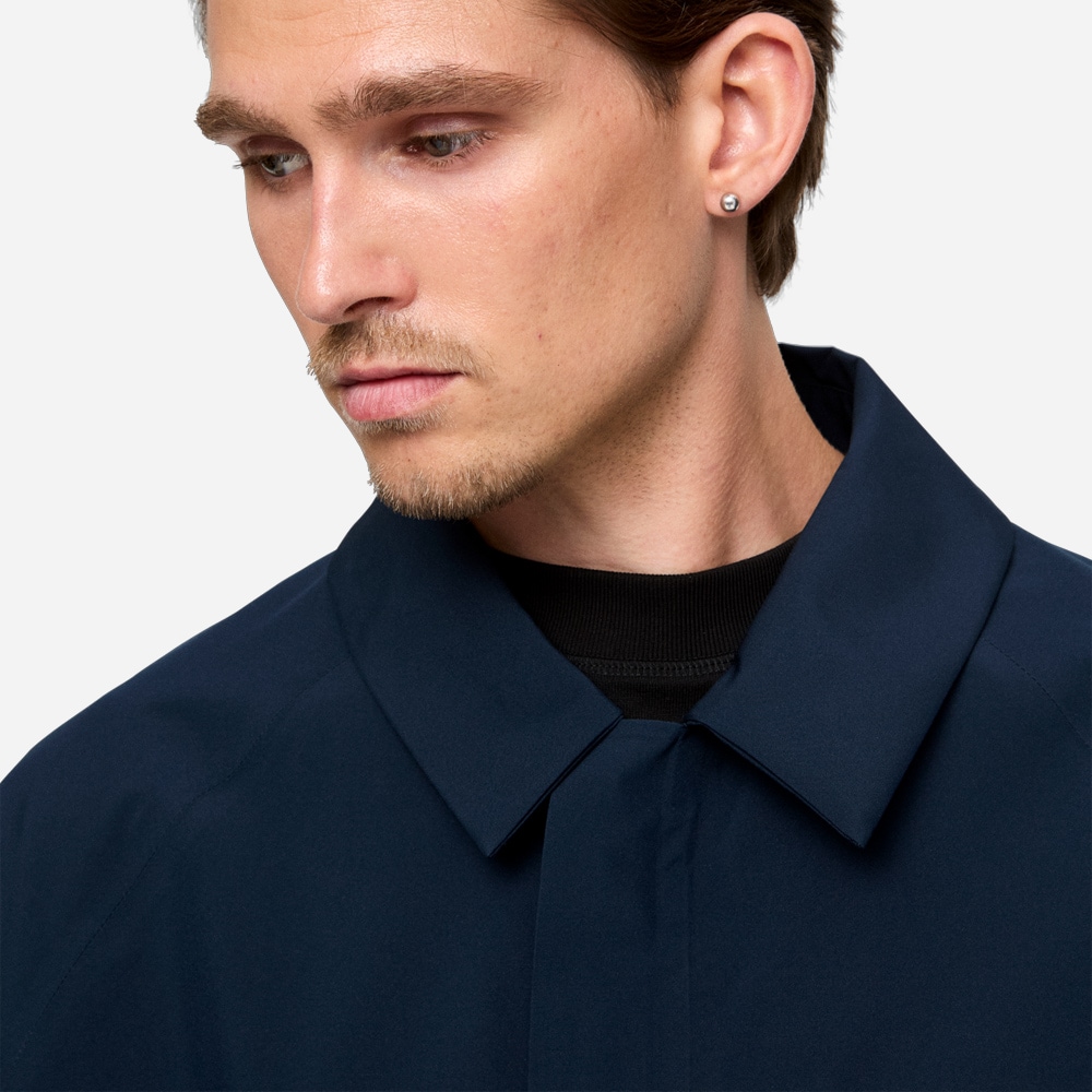 Stad Coat - Dark Navy