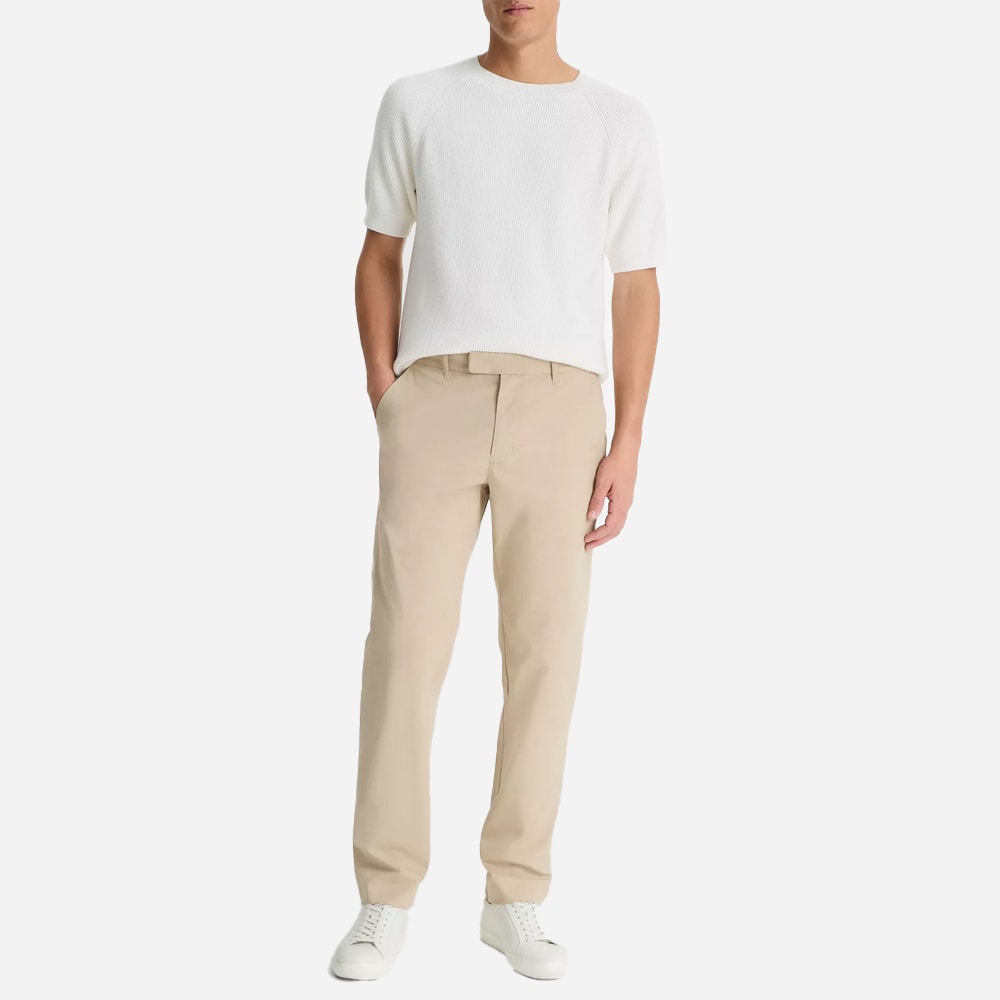 Italian Cotton Extended-Tab Pant - Cahuenga Khaki