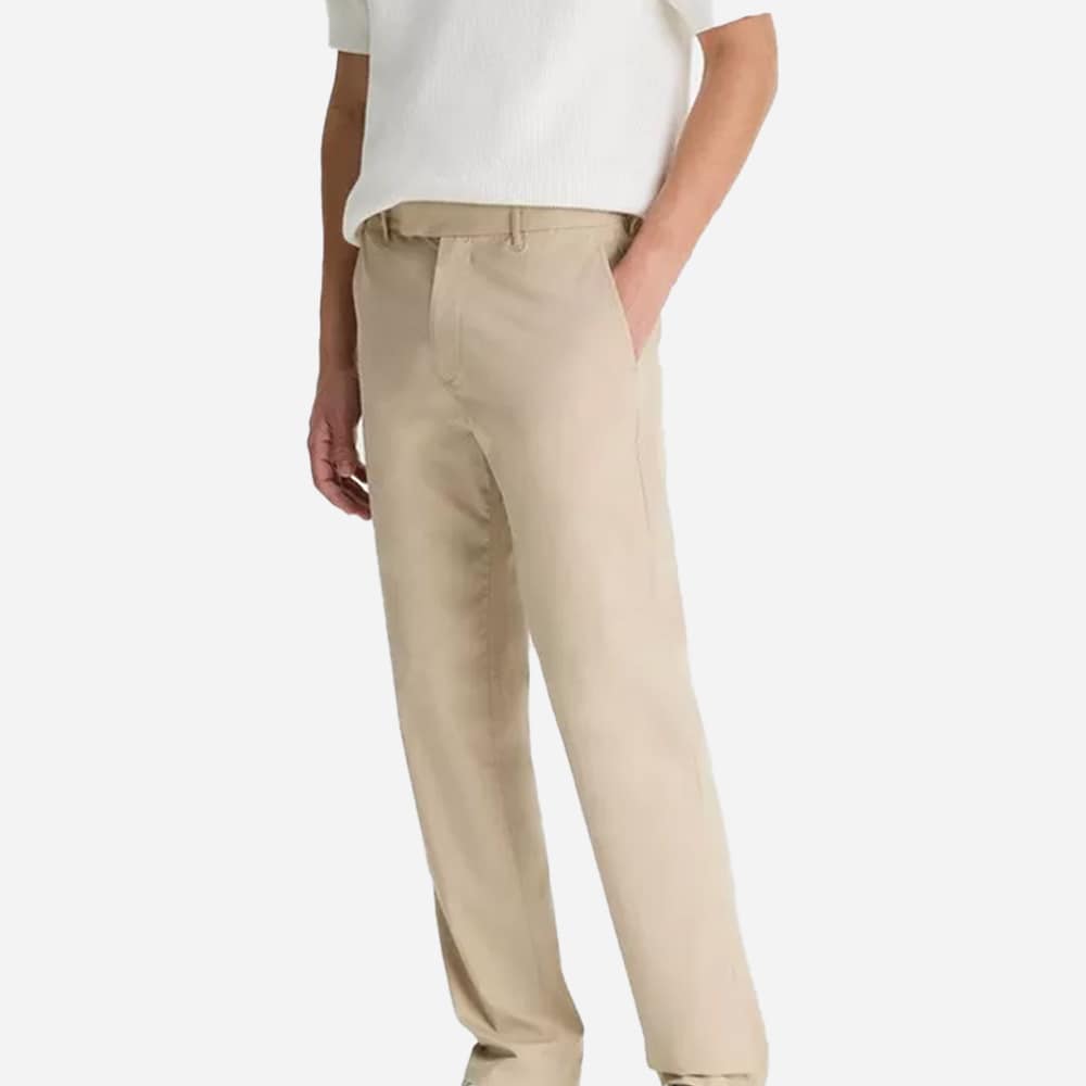 Italian Cotton Extended-Tab Pant - Cahuenga Khaki