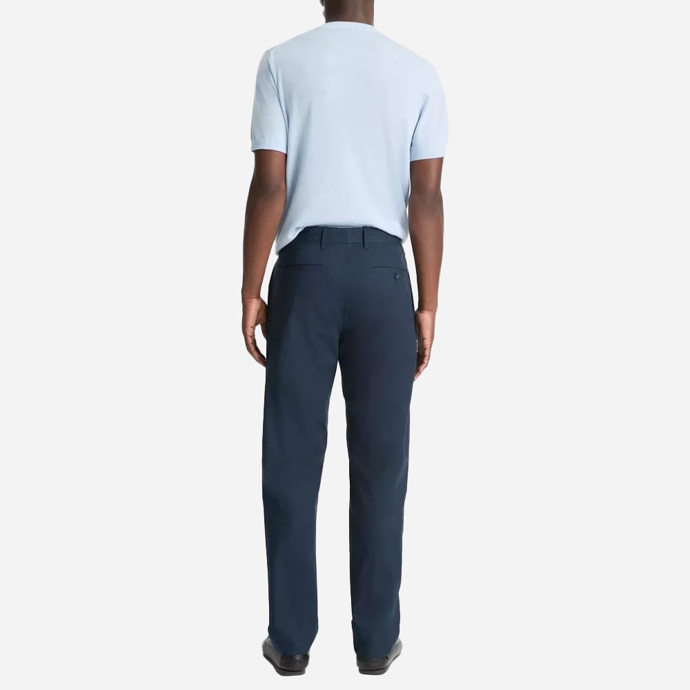 Italian Cotton Extended-Tab Pant - Coastal Blue