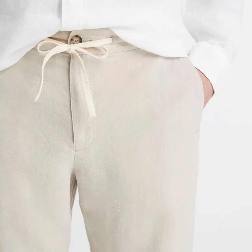 Lightweight Hemp Pant - Pumice Rock