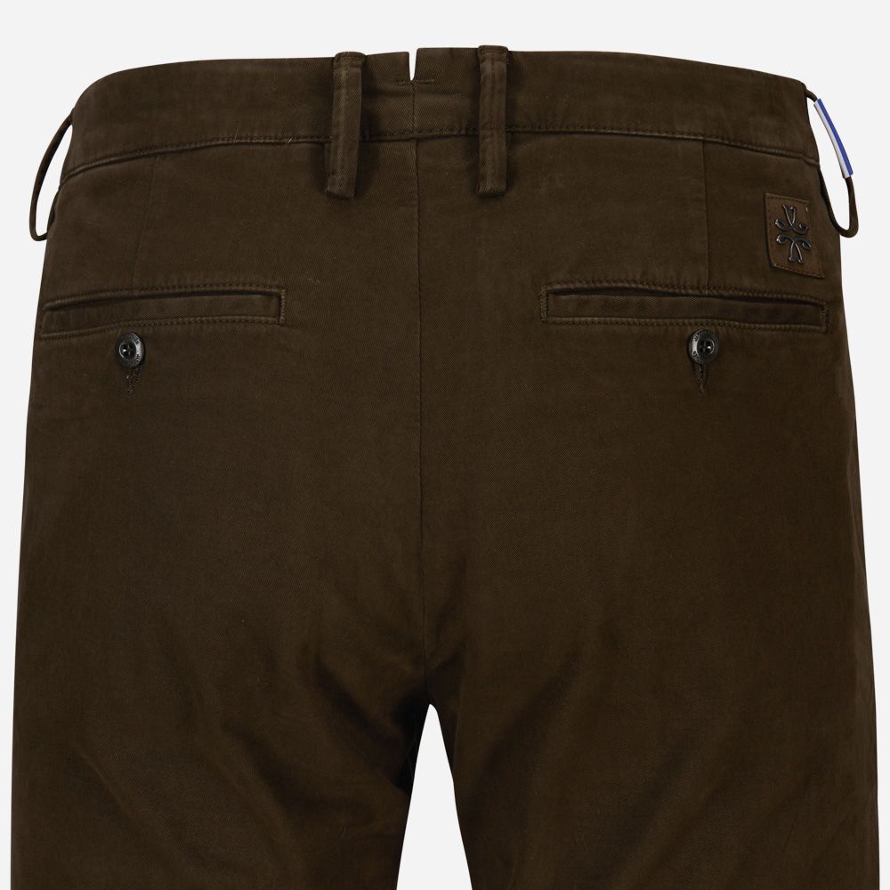 Bobby Cotton Chinos - Brown