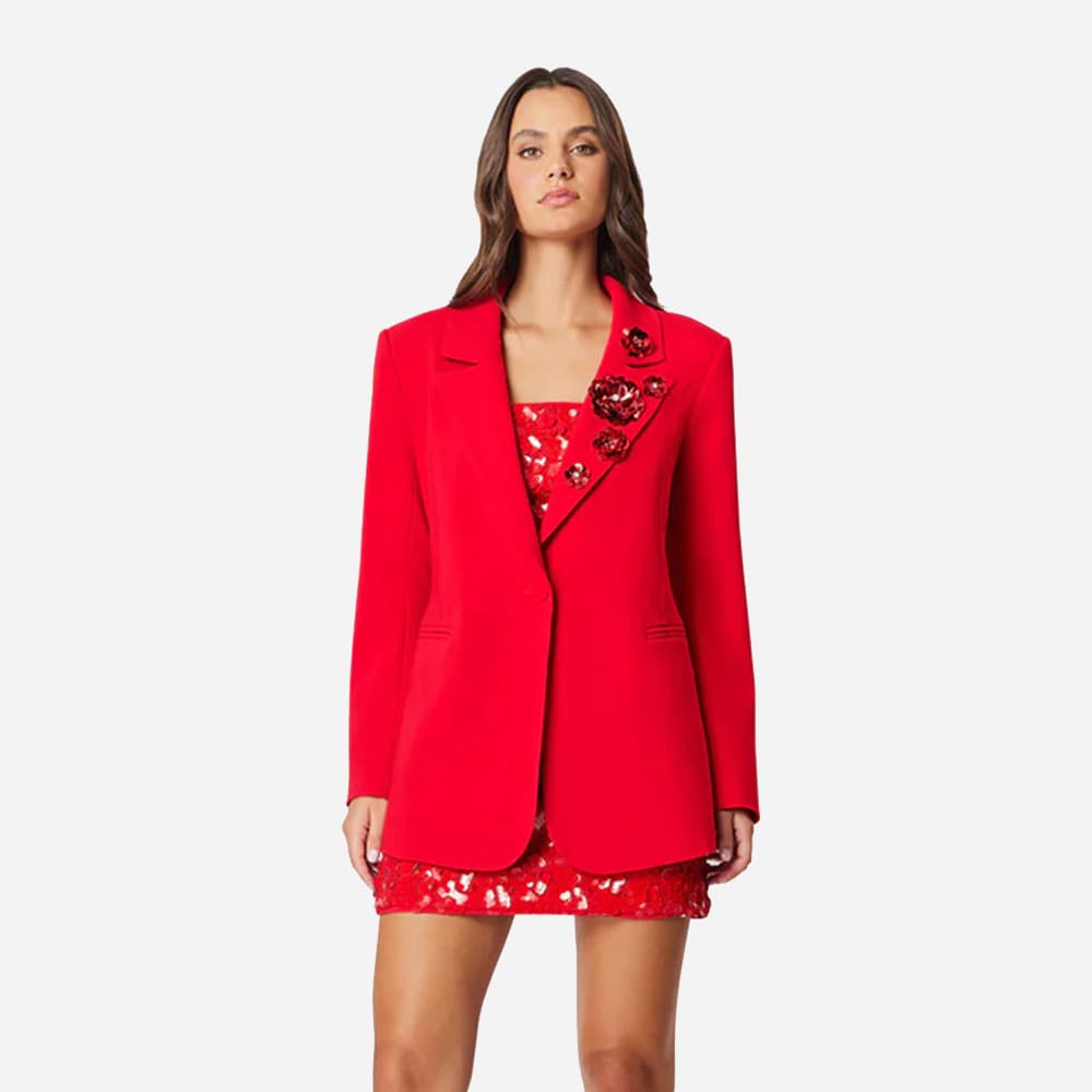 Emma Blazer - Red