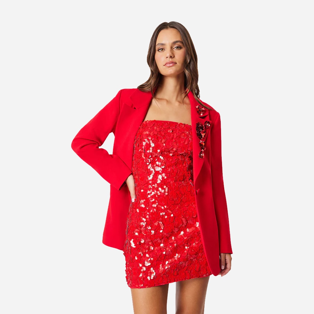 Emma Blazer - Red