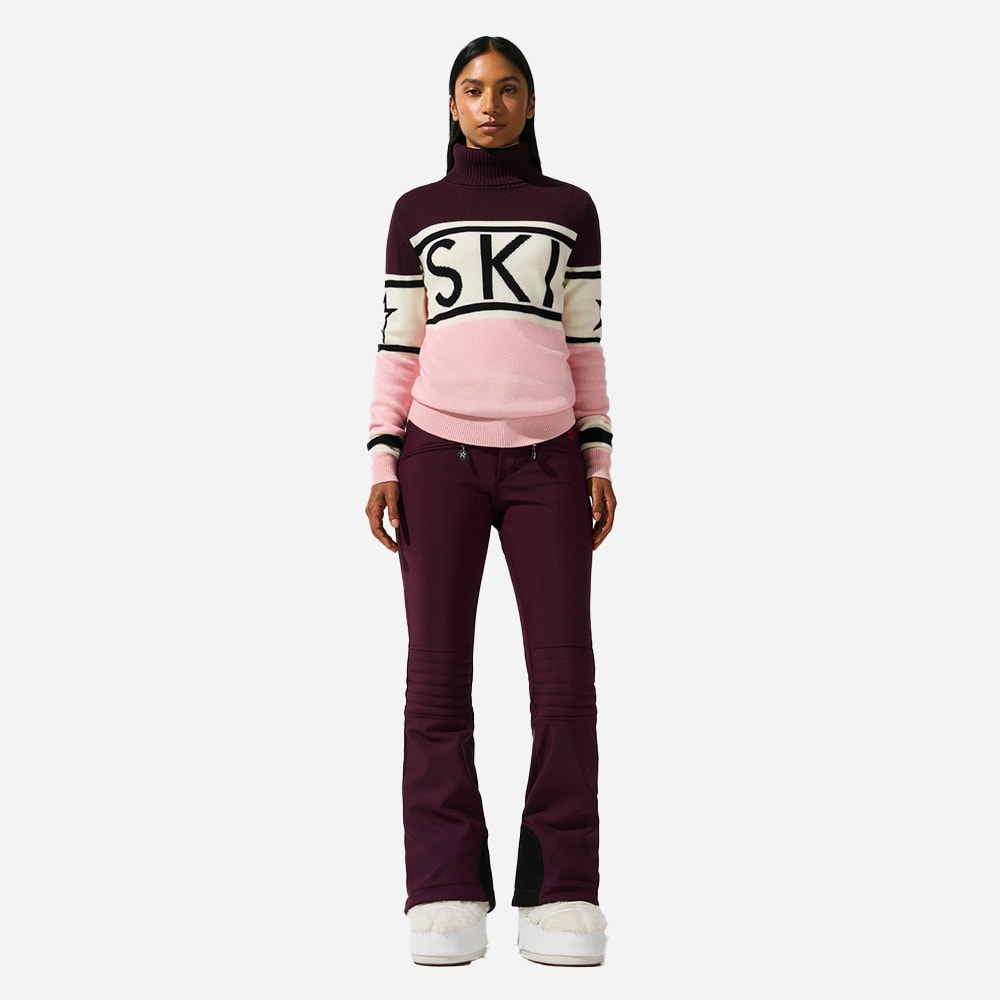Schild Sweater - Pink-Burgundy