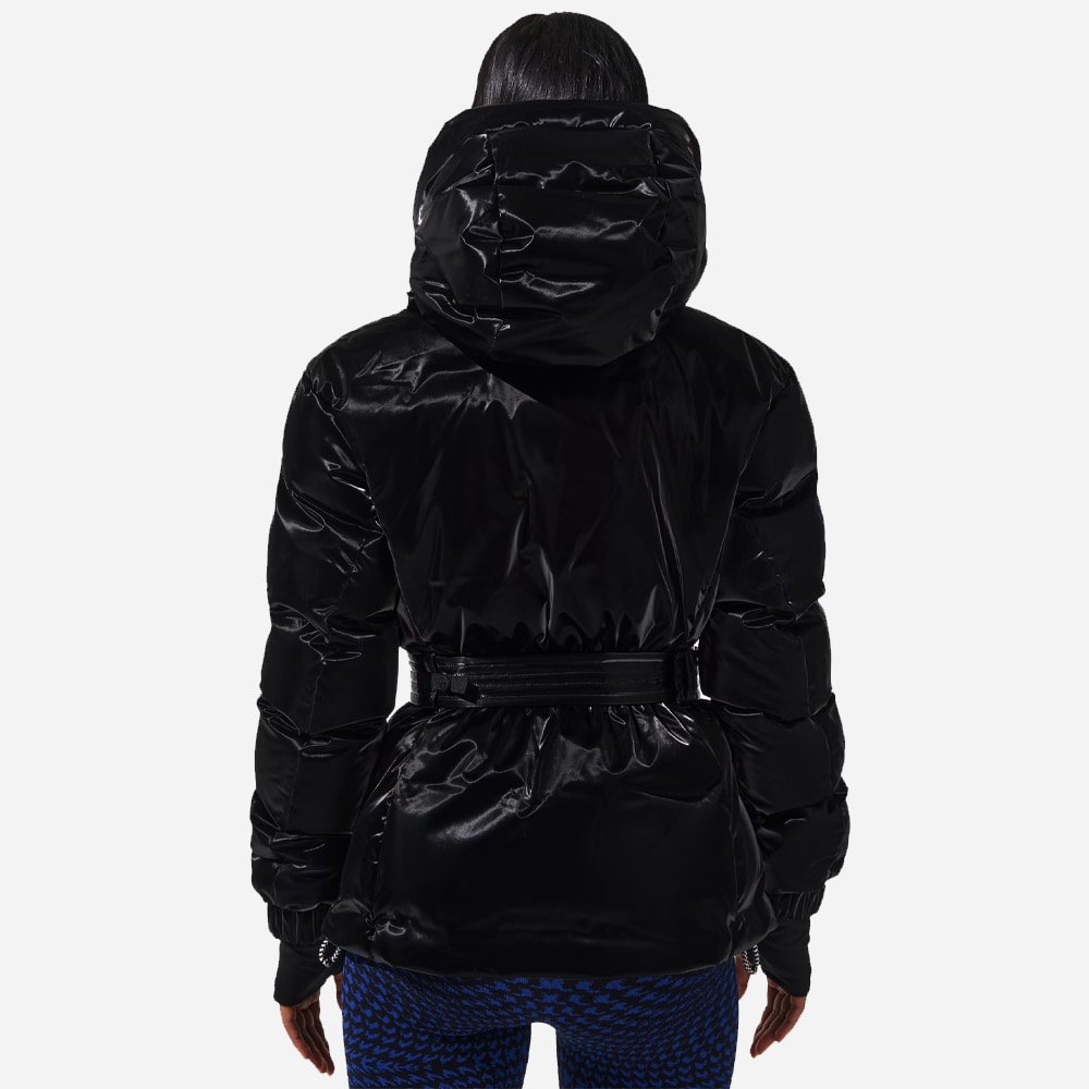 Candice Down Parka Jacket - Liquid Black