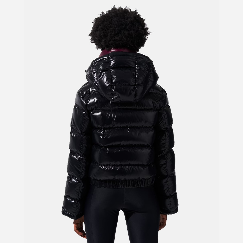 Polar Flare Down Jacket - Black Hi Shine