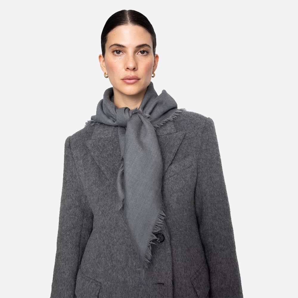 Agra Scarf - Dark Grey