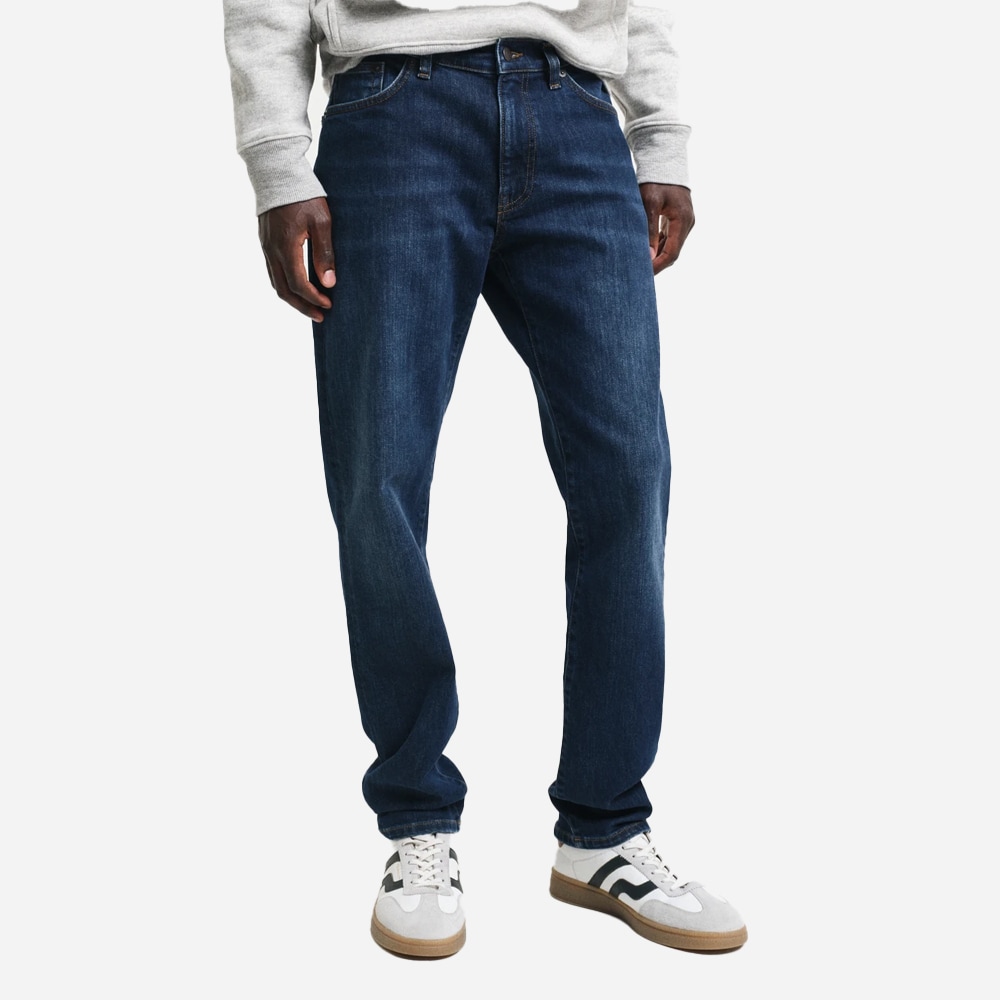 Slim Gant Jeans - Dark Blue Worn In
