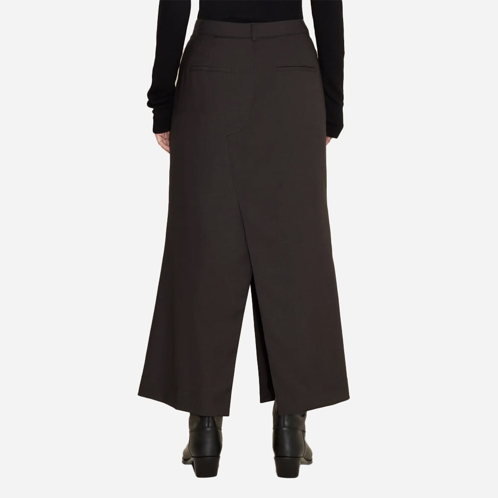 Kiko Wool Skirt - Brown