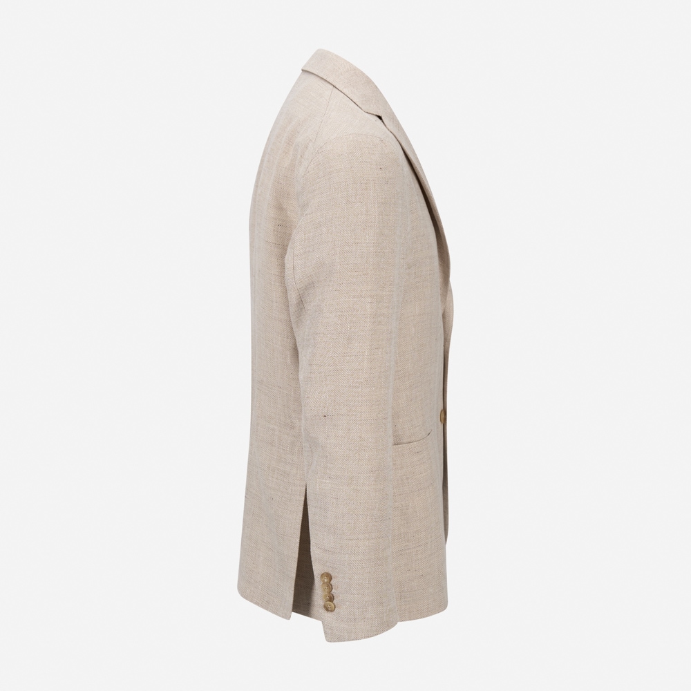 Montecarlo Jacket - Beige Herringbone