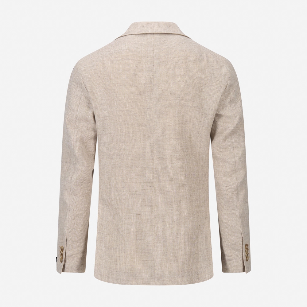 Montecarlo Jacket - Beige Herringbone