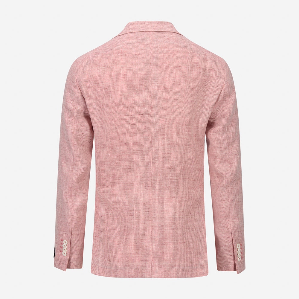 Montecarlo Jacket - Pink Herringbone