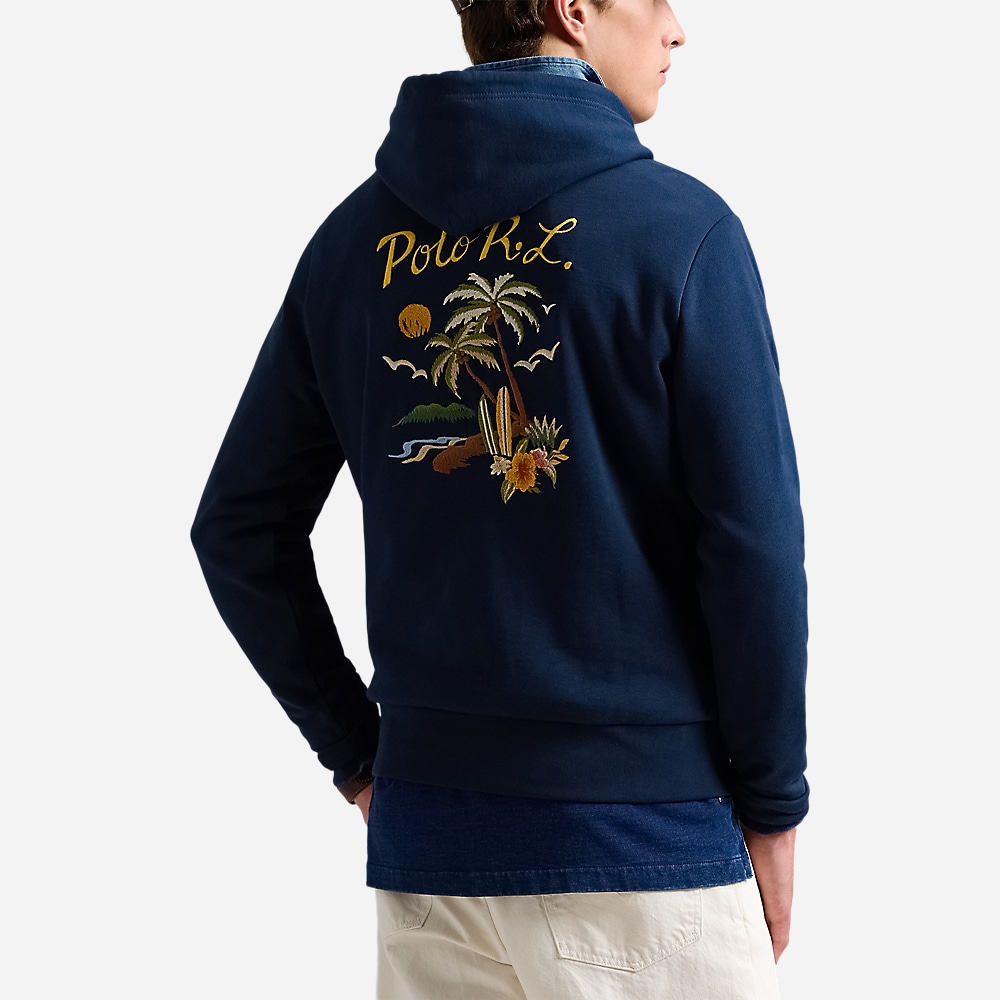 Embroidered Loopback Fleece Hoodie -  Eastside Royal