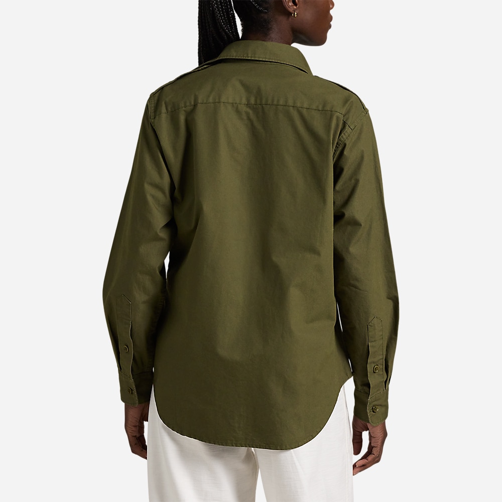 Cotton Twill Workshirt - Canopy Olive