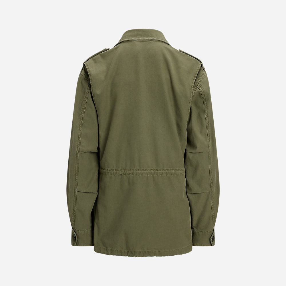 Cotton Twill Field Jacket - Olive Mountain