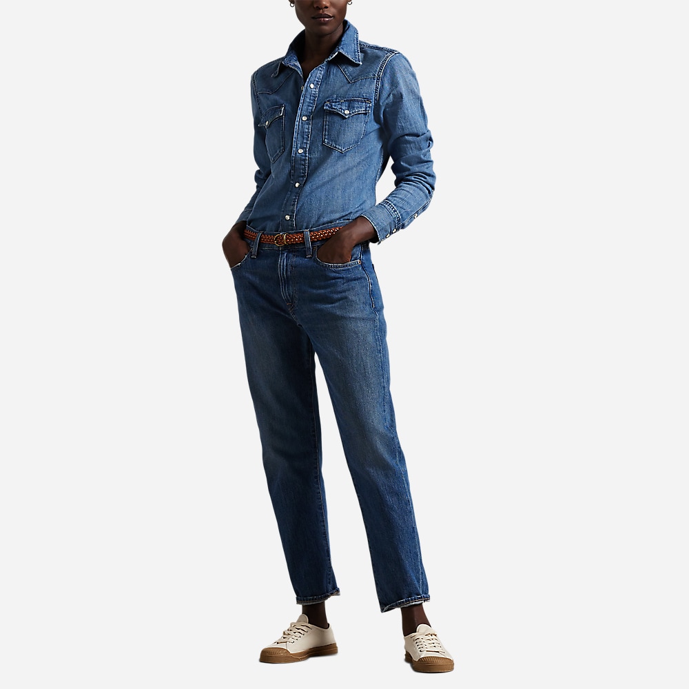 Denim Western Shirt - Canaria Wash