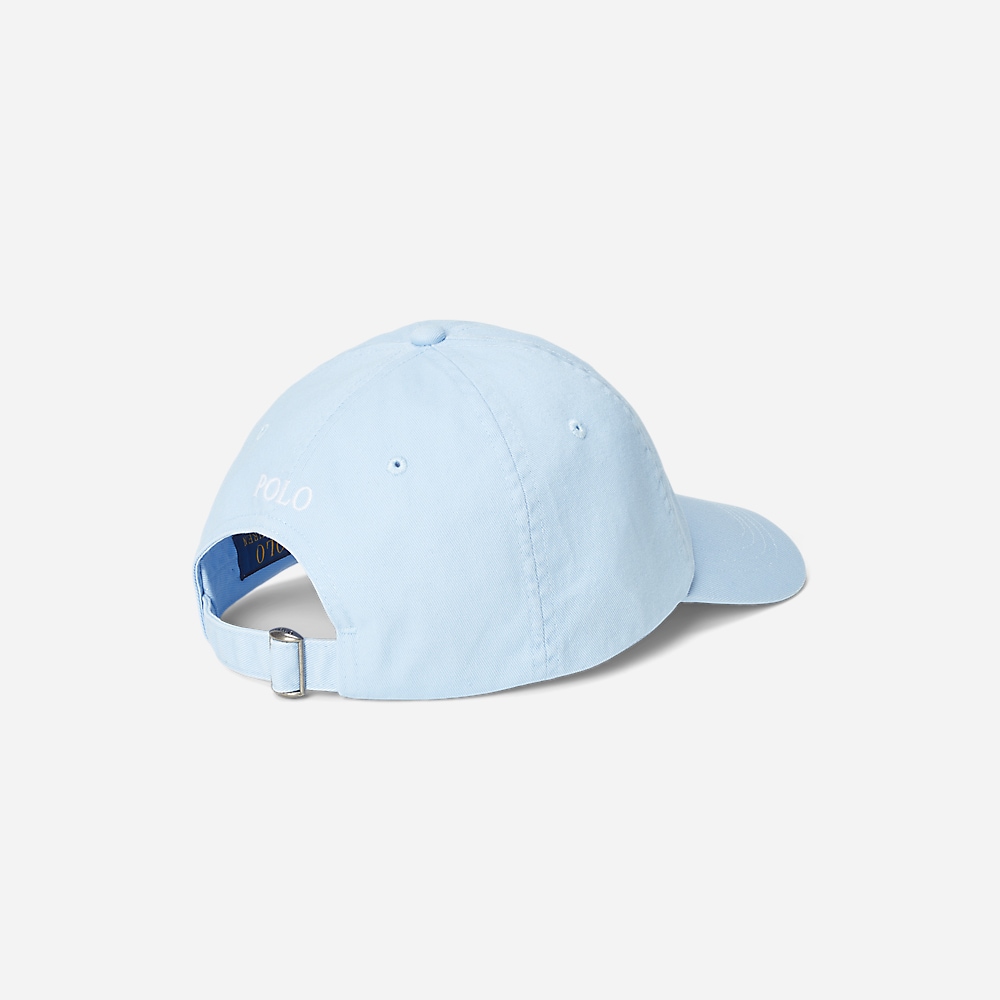 Cotton Chino Ball Cap - Office Blue