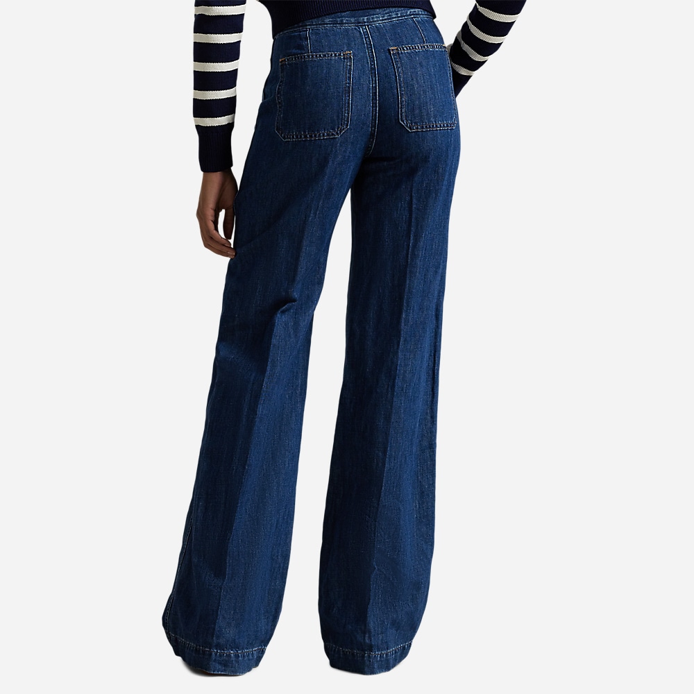 Wide-Leg Flare Jean - Belen Wash