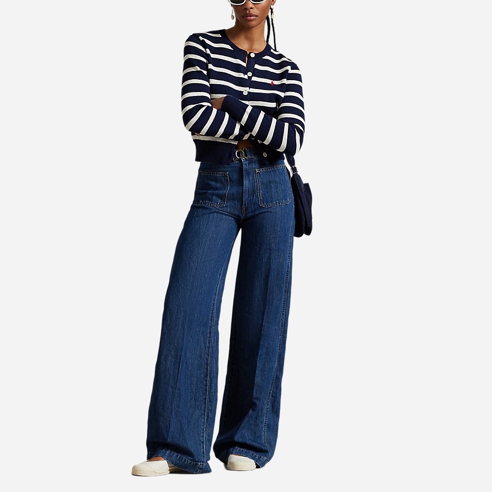 Wide-Leg Flare Jean - Belen Wash