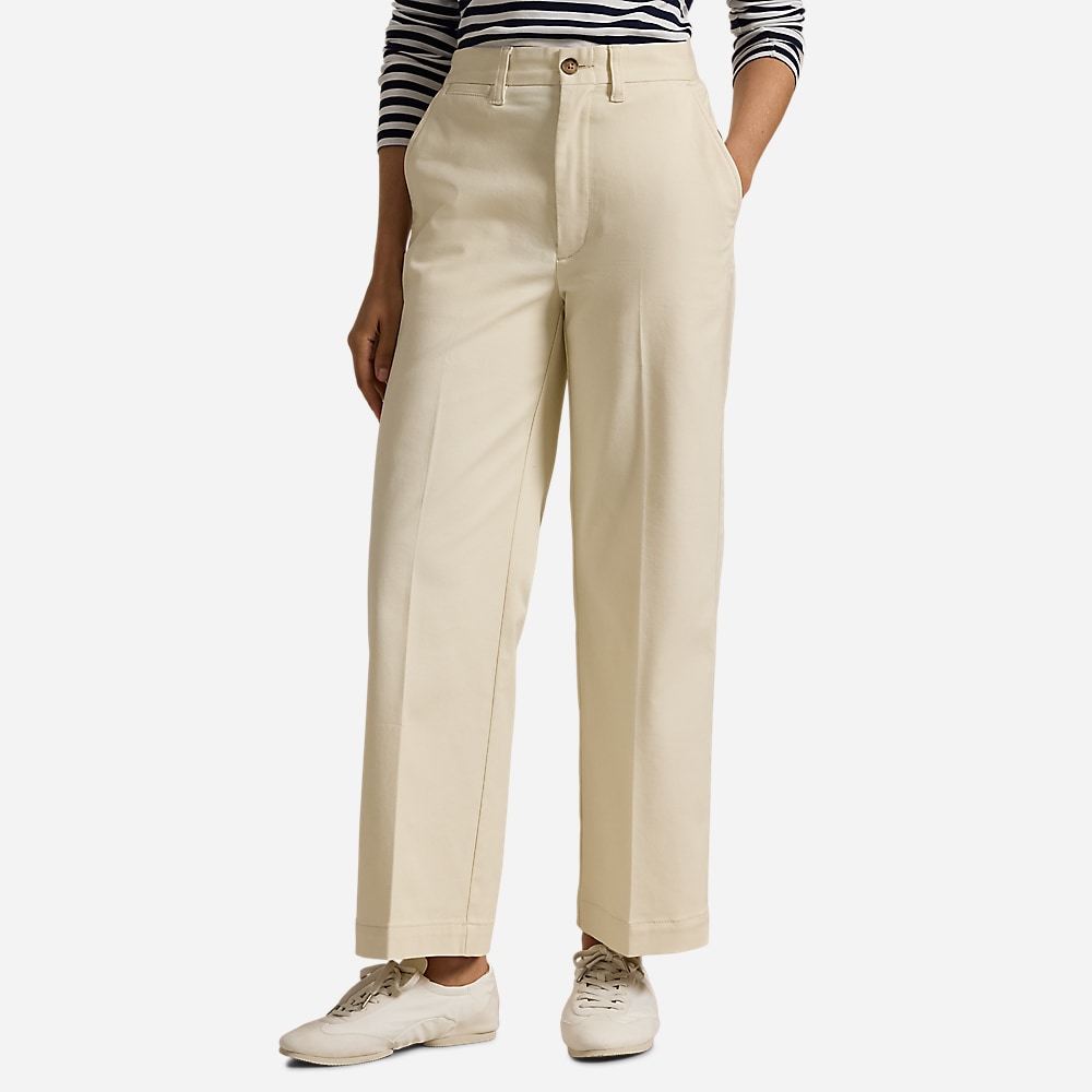 Chino Wide-Leg Pant - Sand