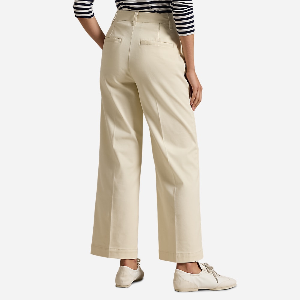 Chino Wide-Leg Pant - Sand
