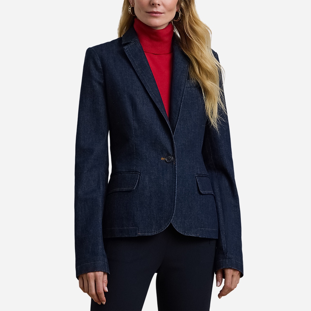 Denim Blazer - Rinse Wash
