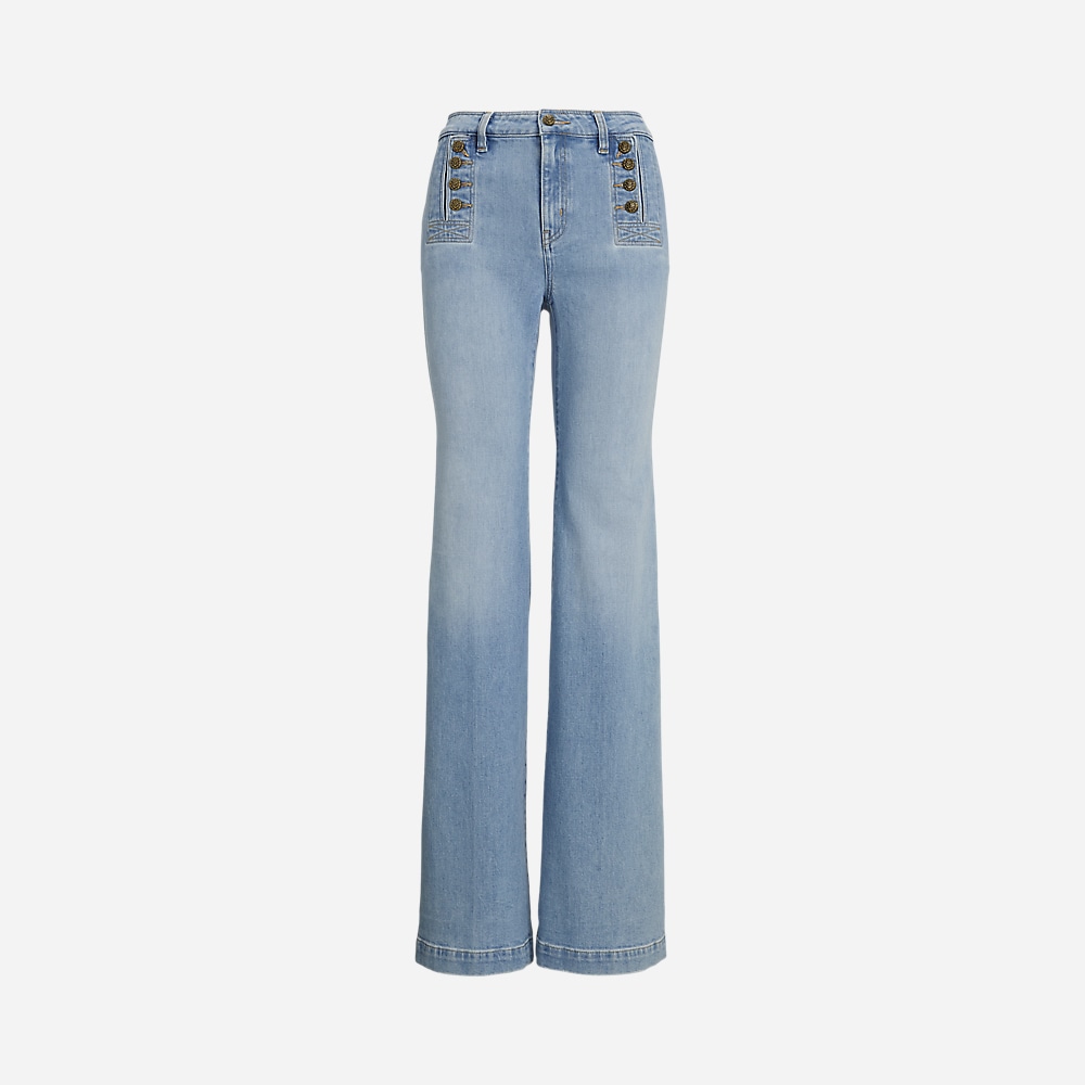 High-Rise Flare Sailor Jean - Layla Wash