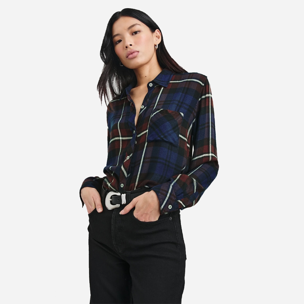 Hunter Shirt - Chestnut Birch Navy