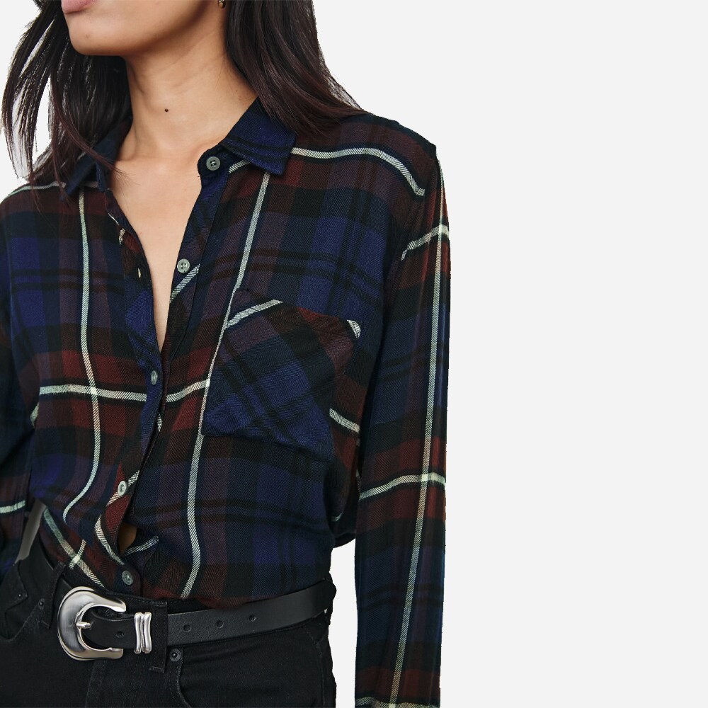 Hunter Shirt - Chestnut Birch Navy