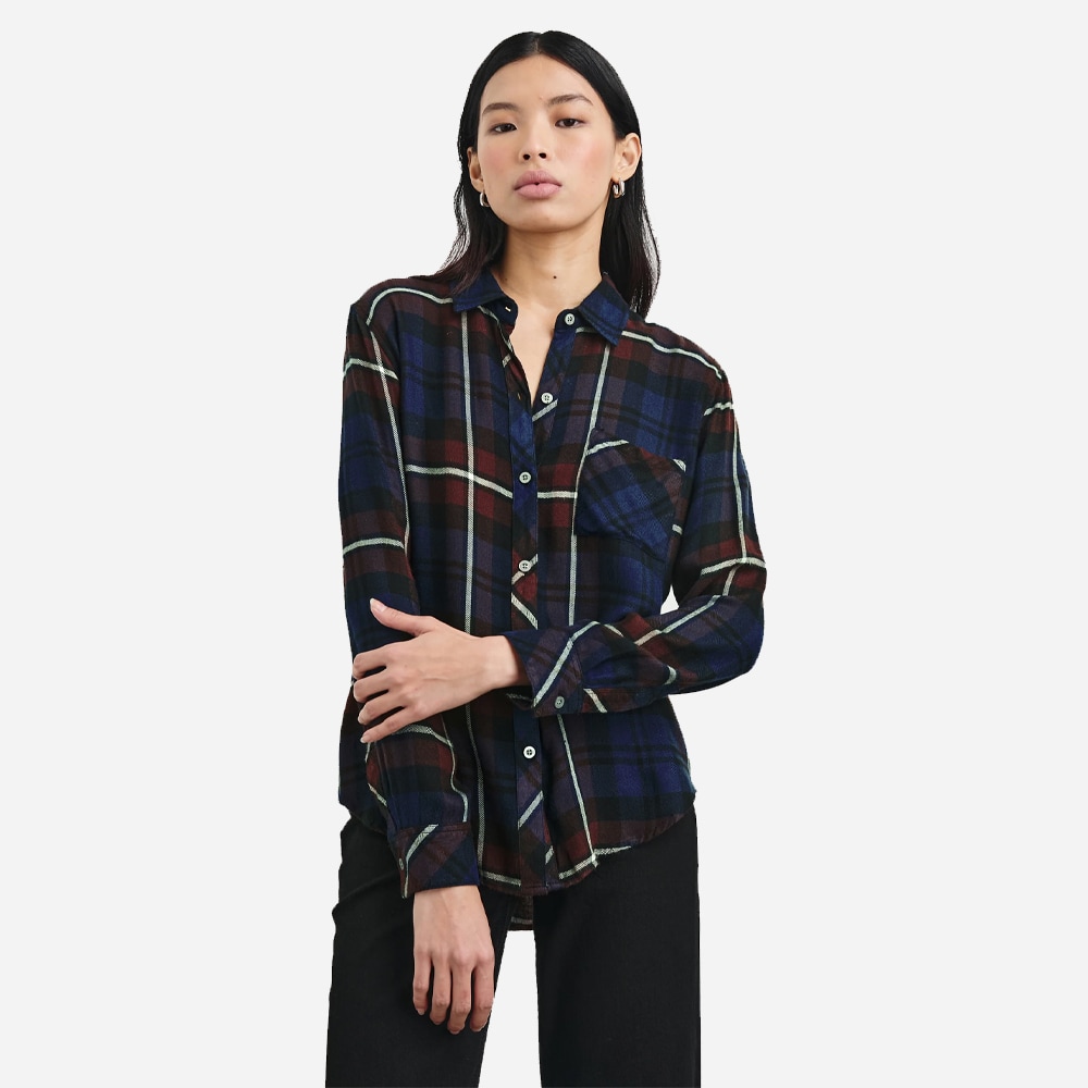 Hunter Shirt - Chestnut Birch Navy