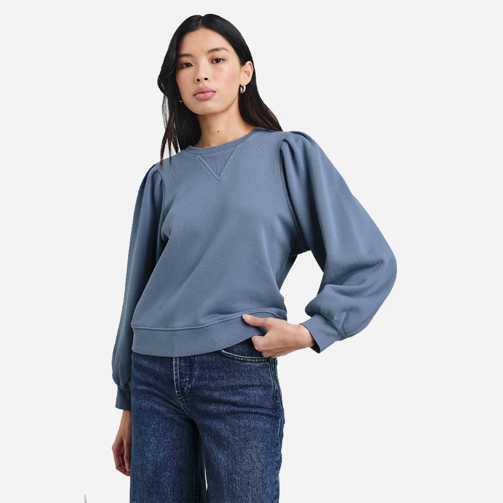 Tiffany Sweatshirt - Faded Periwinkle