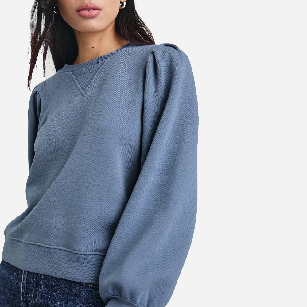 Tiffany Sweatshirt - Faded Periwinkle