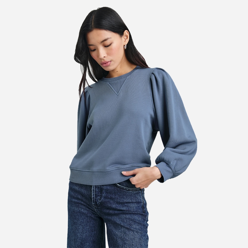 Tiffany Sweatshirt - Faded Periwinkle