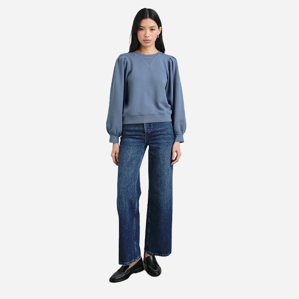 Tiffany Sweatshirt - Faded Periwinkle