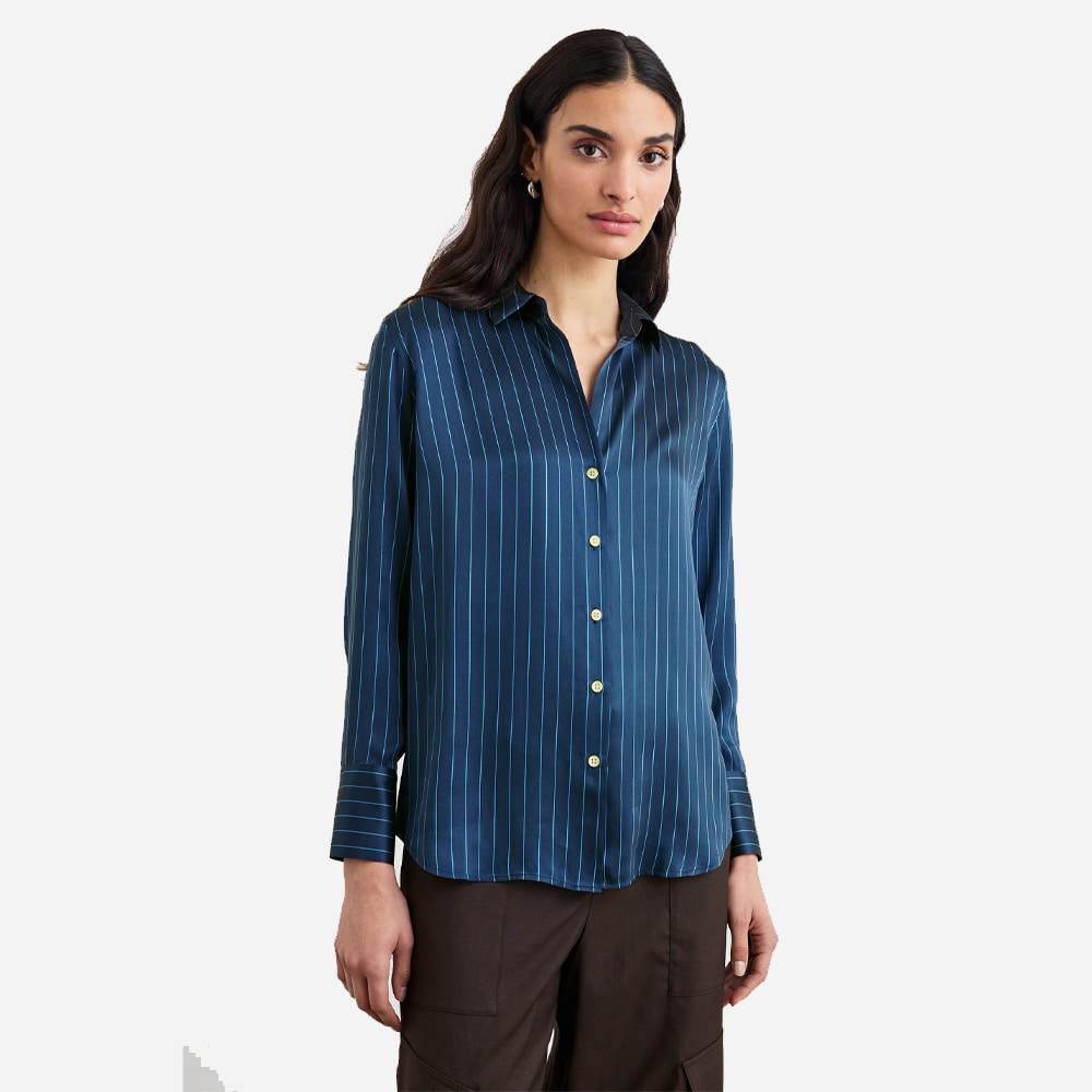 Dorian Shirt - Arctic Stripe